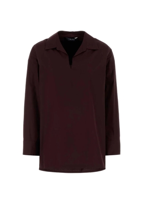 'S Max Mara Cristel poplin blouse - Red
