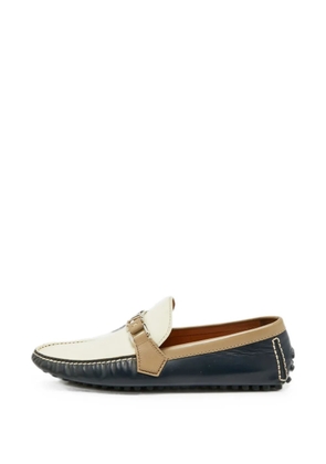 Louis Vuitton Pre-Owned Hockenheim loafers - White