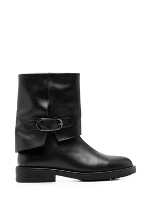 SERGIO MORETTI FIRENZE buckle-fastening ankle boots - Black