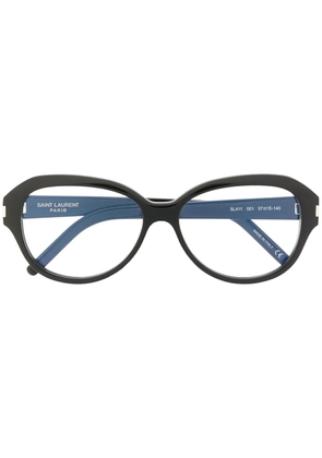 Saint Laurent Eyewear soft-square frame glasses - Black