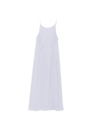 Emporio Armani spaghetti-strap midi dress - Purple