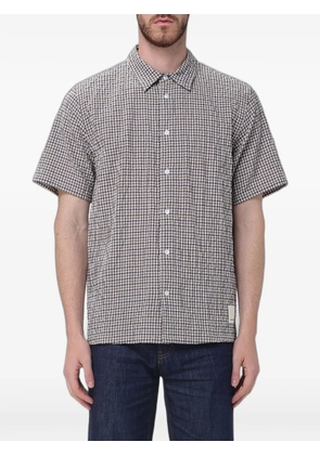 Emporio Armani Eagle Club short-sleeve shirt - Neutrals