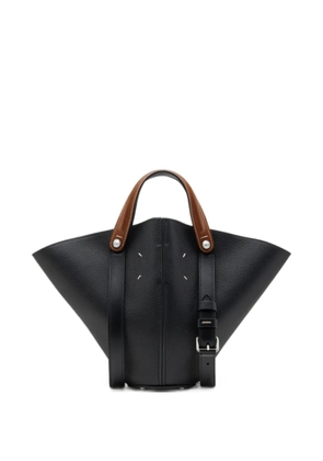 Maison Margiela Dress-age small leather tote bag - Black