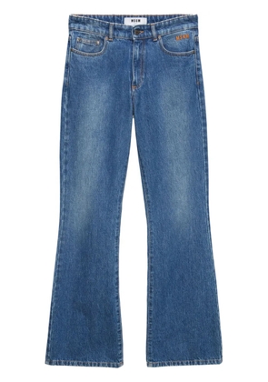 MSGM straight-leg jeans - Blue