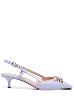 Bally 45mm kitten-heel pumps - Purple