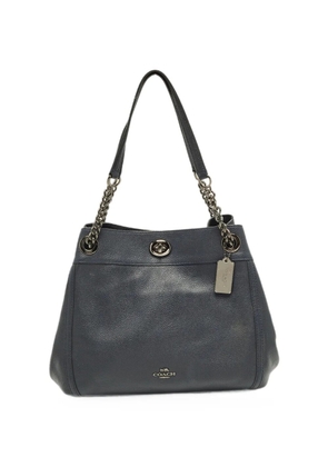 Coach Turnlock Edie shoulder bag - Blue