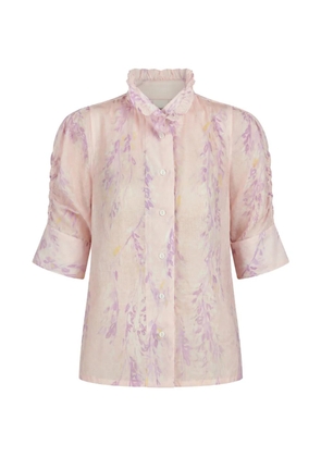 Thierry Colson Vita floral-print shirt - Pink