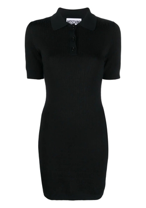 Moschino short-sleeve mini dress - Black