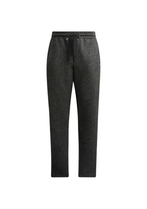 ETRO Arnica-motif jacquard track pants - Grey