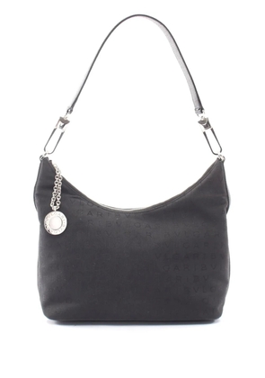 Bvlgari Pre-Owned 2010-2026 Canvas Logomania hobo bag - Black