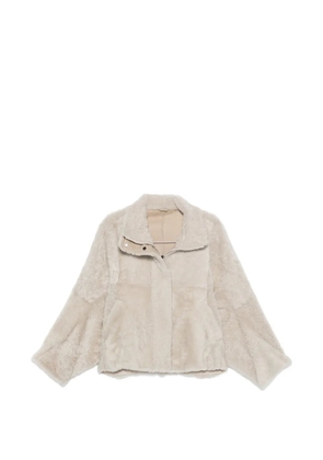 Brunello Cucinelli shearling jacket - Neutrals