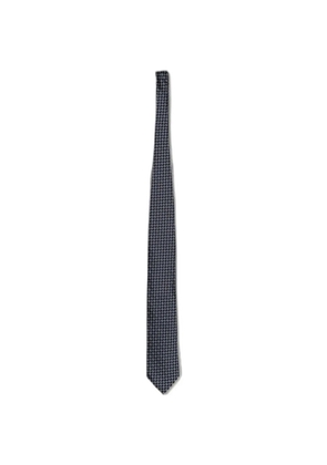 Zegna jacquard-woven silk tie - Blue