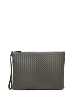Bottega Veneta Pre-Owned 2012-2026 Nappa Intrecciato Wristlet clutch bag - Grey