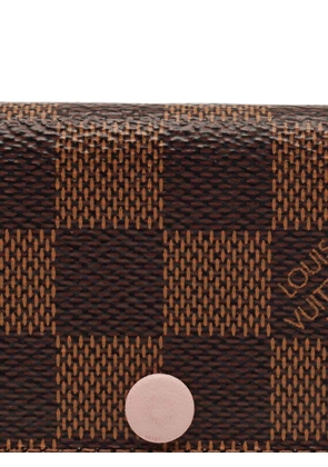 Louis Vuitton Pre-Owned Damier Ebène card holder - Brown