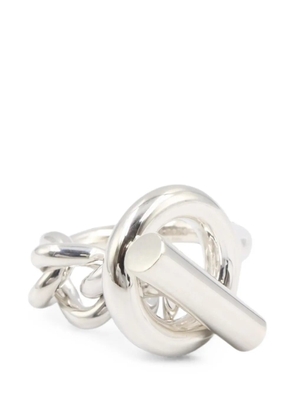Hermès Pre-Owned 2010s Croisette ring - Silver