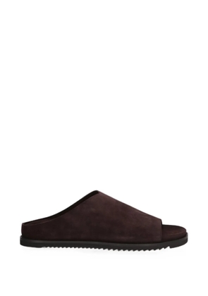Todd Snyder suede slip-on sandals - Brown