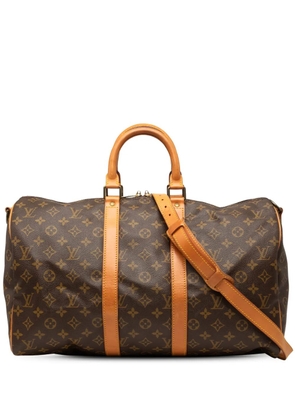 Louis Vuitton Pre-Owned 1992 Monogram Keepall Bandouliere 45 travel bag - Brown