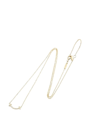 Tiffany & Co Eyewear 2010s T Smile diamond necklace - Gold