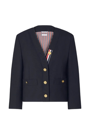 Thom Browne Hopsack Suiting cardigan - Blue
