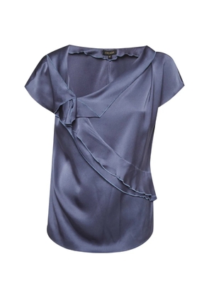Escada Nanett ruffle top - Blue