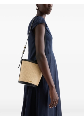 Jil Sander Cannolo bucket bag - Neutrals