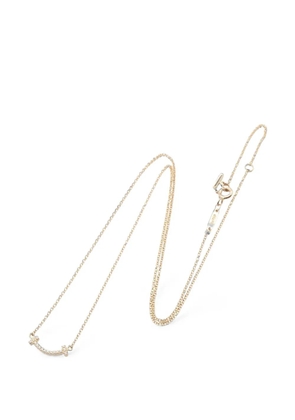 Tiffany & Co. Pre-Owned 2010s T Smile diamond necklace - Gold
