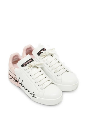 Dolce & Gabbana Pre-Owned Portofino sneakers - White