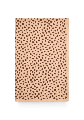 Valentino Garavani Dalmata Plus de Pois polka-dot sarong in cotton and silk - Neutrals