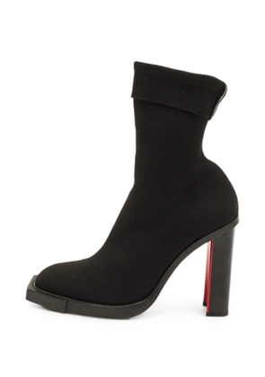 Alexander McQueen Pre-Owned stretch-fabric ankle boots - Black