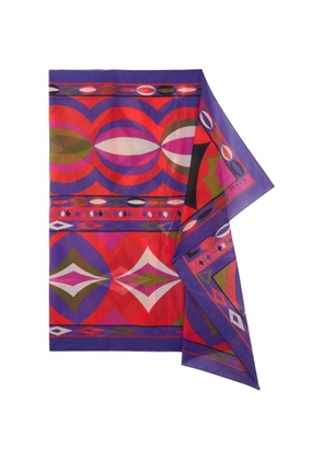 PUCCI Collane-print pareo - Purple