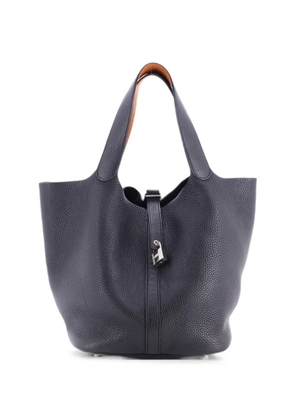 Hermès Pre-Owned Eclat Picotin Lock Bag Clemence GM bucket bag - Black