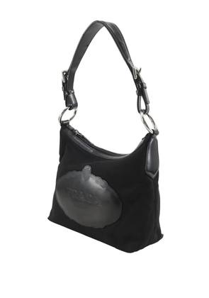 Prada Pre-Owned 2000-2013 Canapa Logo Tessuto shoulder bag - Black