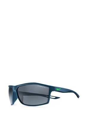 Nike geometric-frame sunglasses - Blue