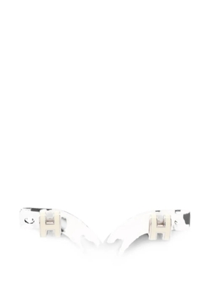 Hermès Pre-Owned 2010s Mini Pop H earrings - Silver
