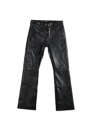 Enfants Riches Déprimés Wicked Game leather trousers - Black