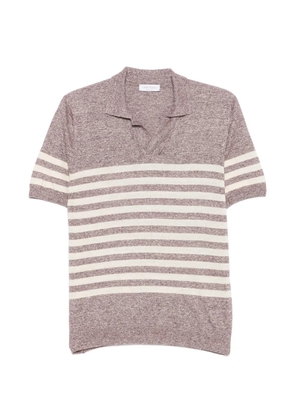 Gran Sasso striped T-shirt - Red