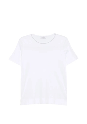 Gran Sasso embellished-neck T-shirt - White
