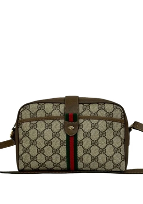 Gucci Pre-Owned 20th Century GG Supreme Web crossbody bag - Neutrals