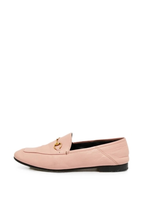 Gucci Pre-Owned Jordaan leather loafers - Pink