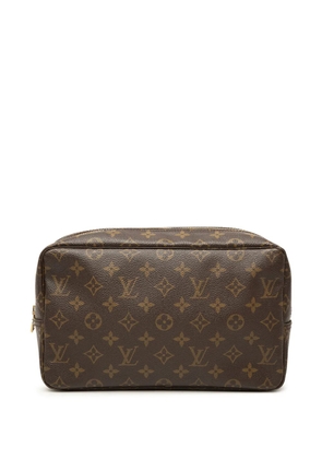 Louis Vuitton Pre-Owned 1988 Monogram Trousse Toilette 28 clutch bag - Brown