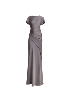 Gemy Maalouf asymmetrical draped dress - Grey