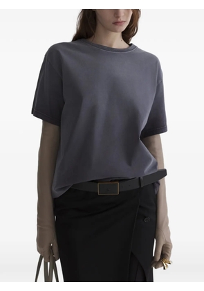 Mugler short sleeves logo T-shirt - Neutrals