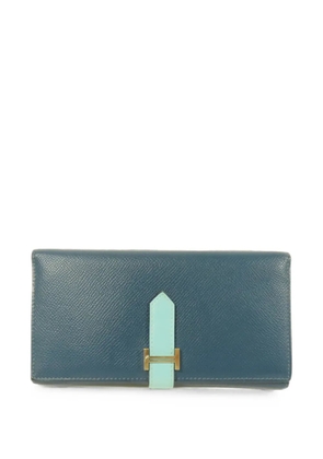 Hermès Pre-Owned 2016 Bearn trifold wallet - Blue