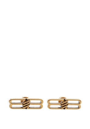 Balenciaga Pre-Owned BB Icon earrings - Gold
