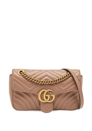 Gucci Pre-Owned GG Marmont matelassé shoulder bag - Neutrals