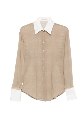 Ermanno Scervino check-pattern buttoned shirt - Neutrals