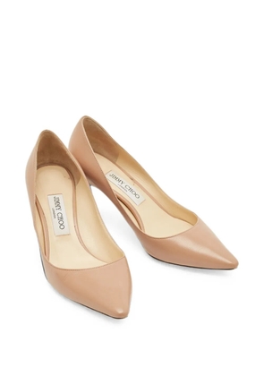 Jimmy Choo Pre-Owned Romy pointed-toe pumps - Neutrals
