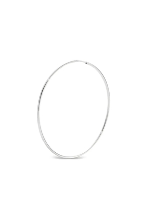 Maria Black 14K recycled white gold Gossamer hoop earring - Silver