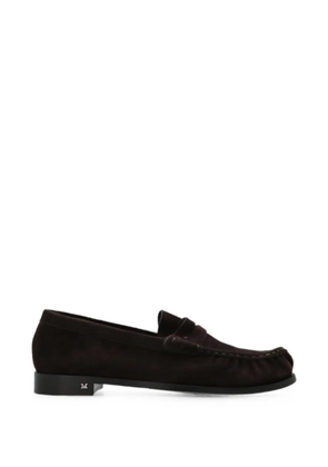 Max Mara leather loafers - Brown