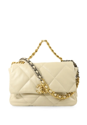 CHANEL Pre-Owned Chanel 19 Classic Flap shoulder bag - Neutrals